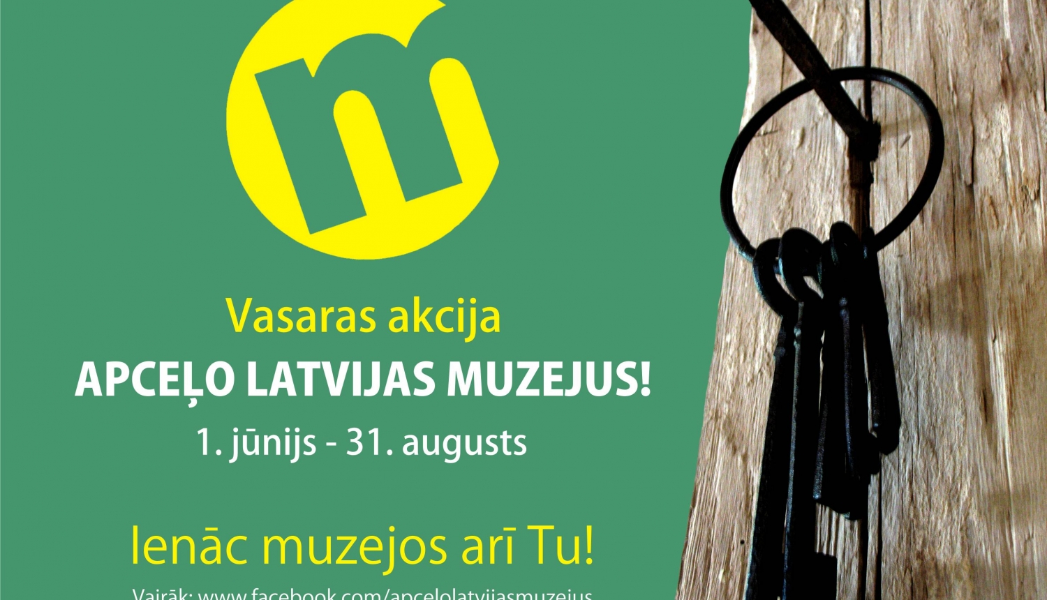 Latvijas Muzeju biedrības akcija „Apceļo Latvijas muzejus!”