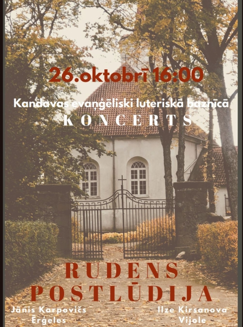 Koncerts "Rudens postlūdija"