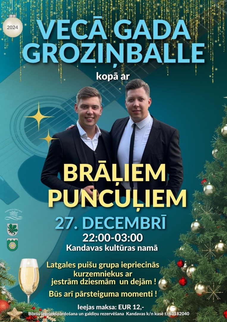 Vecgada groziņballe kopā ar brāļiem Puncuļiem