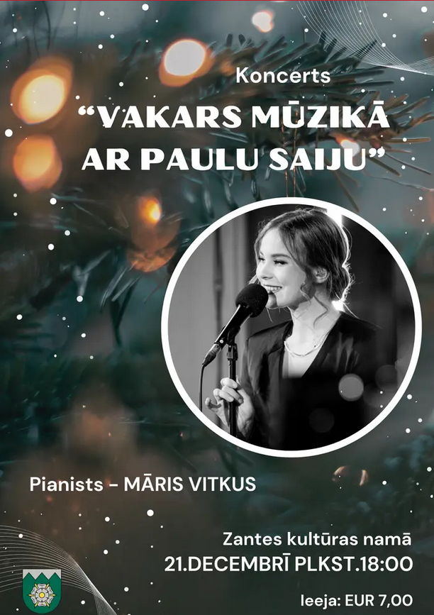 Koncerts "Vakars mūzikā ar Paulu Saiju"