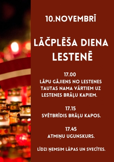 Lāčplēša diena Lestenē