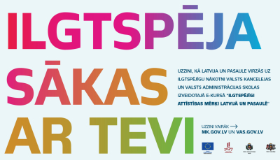 Ilgtspēja sākas ar tevi - sauklis