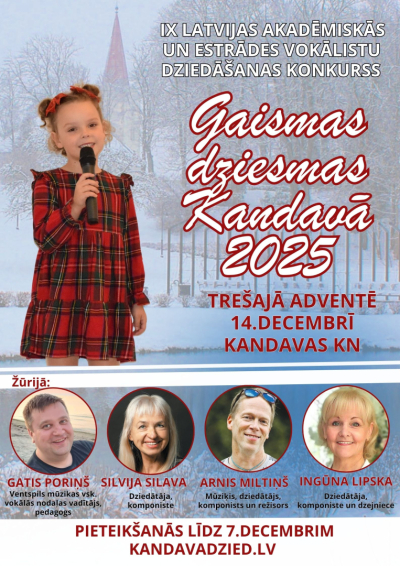 Gaismas dziesmas Kandavā