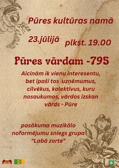 Pasākuma afiša