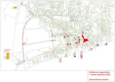 Satiksmes organizācijas shēma