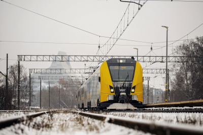 Vilciens uz sliedēm