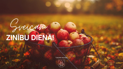 Apsveikums zinību dienā