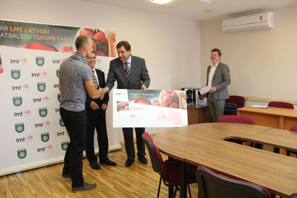 Projektu konkursa "LMT Latvijai" uzvarētāju apbalvošana